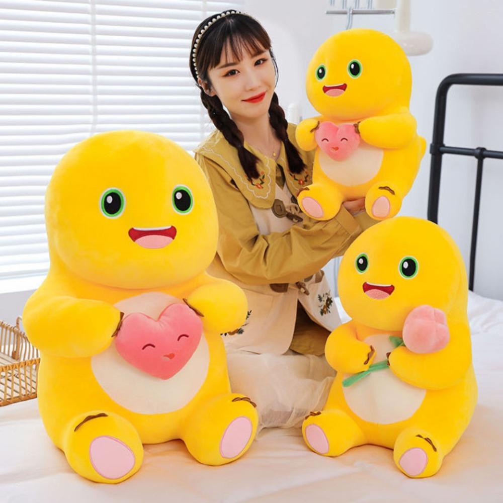 Milk Dragon Nailong Dragon Plush Toys Soft Plush Cute Milk Dragon Plush Doll Yellow Cartoon Nailong Milk Dragon Stuffed Toy