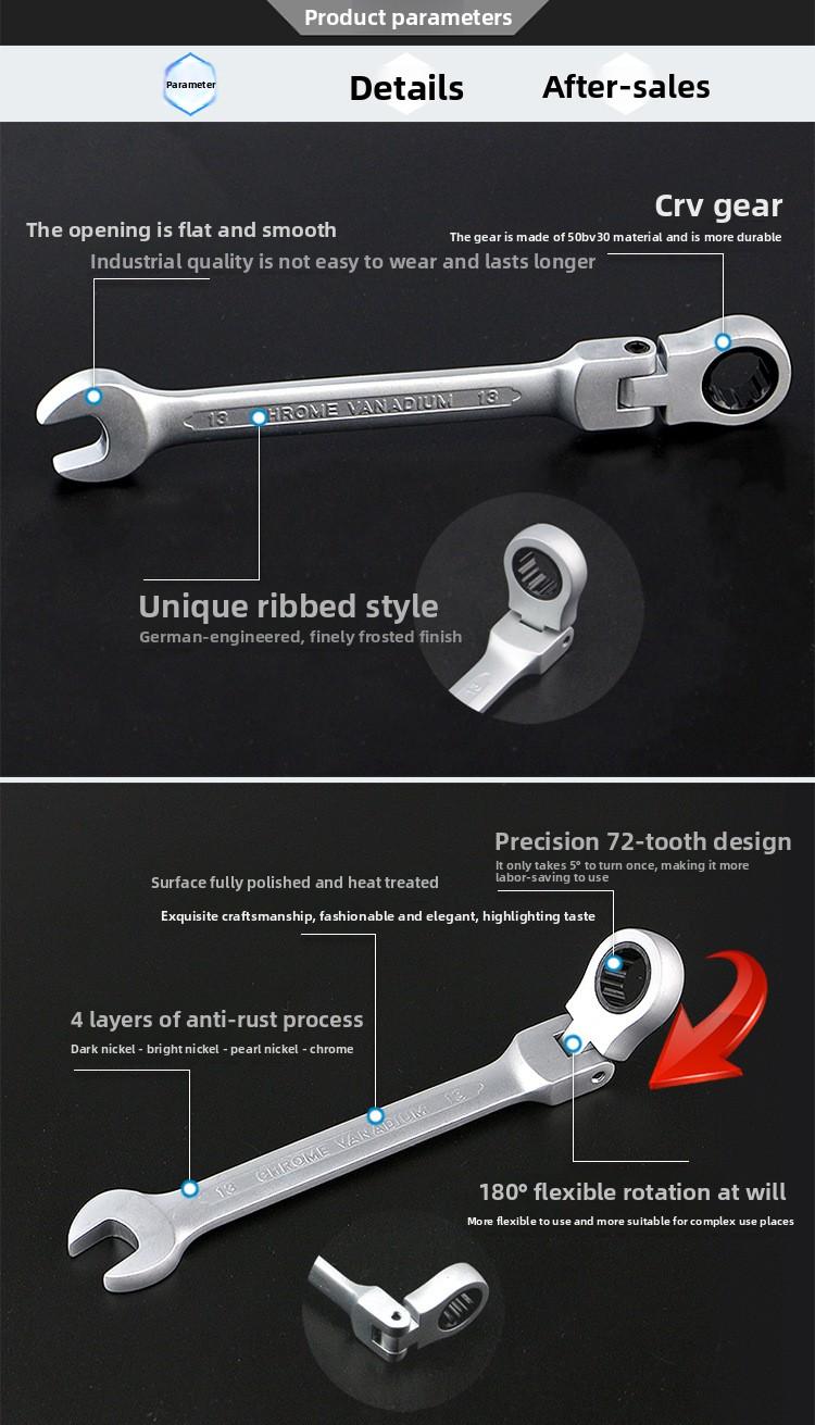 VEVOR Cordless Wrench Set 16 Piece Power Tool Electric Wrench Set with Ratchet Head Battery Operated for Home Repair and DIY Projects Toolbox Hand Metal Capacity Large spanner Multi-Purpose