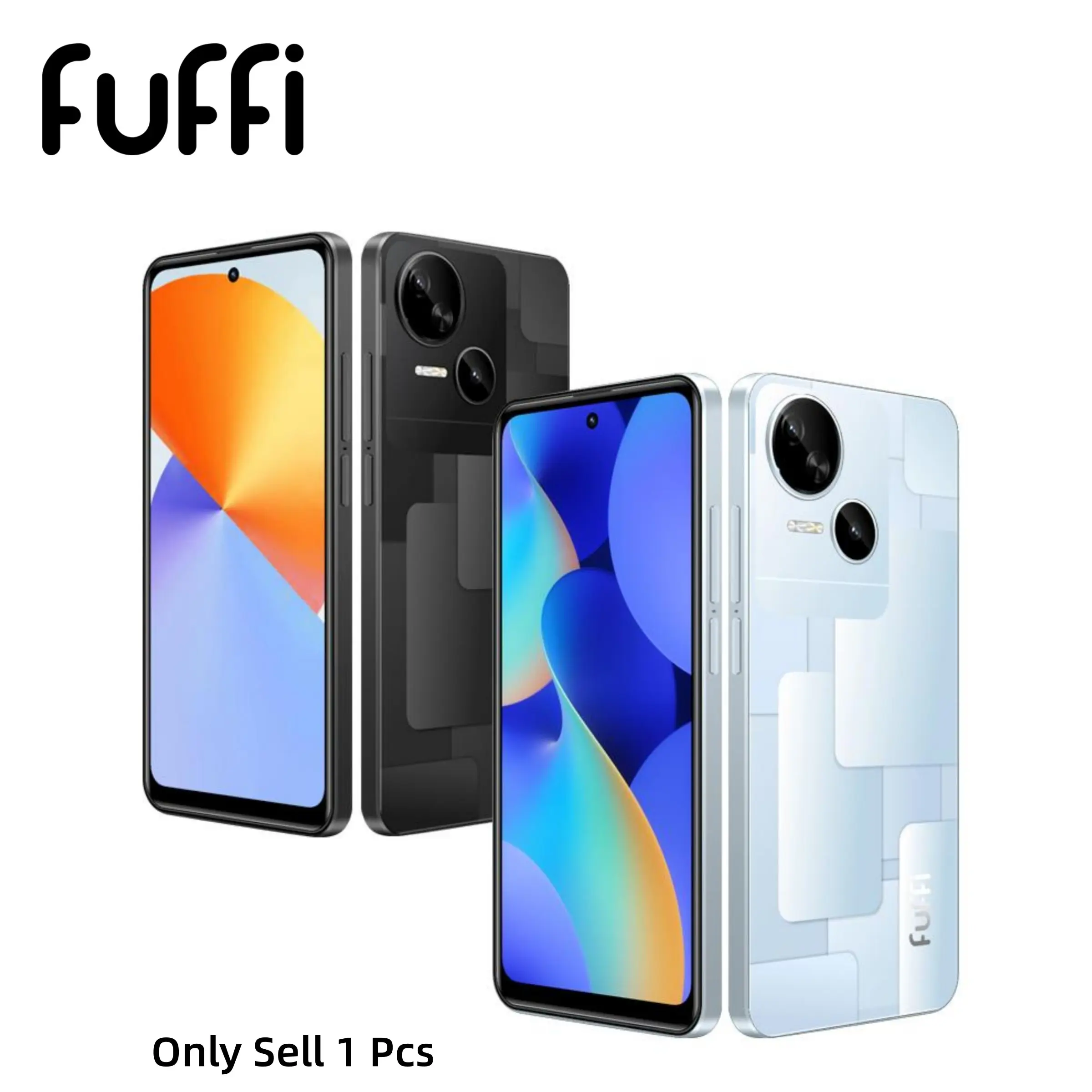 FUFFi-Smartphone, 6.56 Inch Screen, Unlocked 4g Network, Android 12.0, 4+32GB Memory, 3100mah Battery, Dual Sim, Fashionable Phone