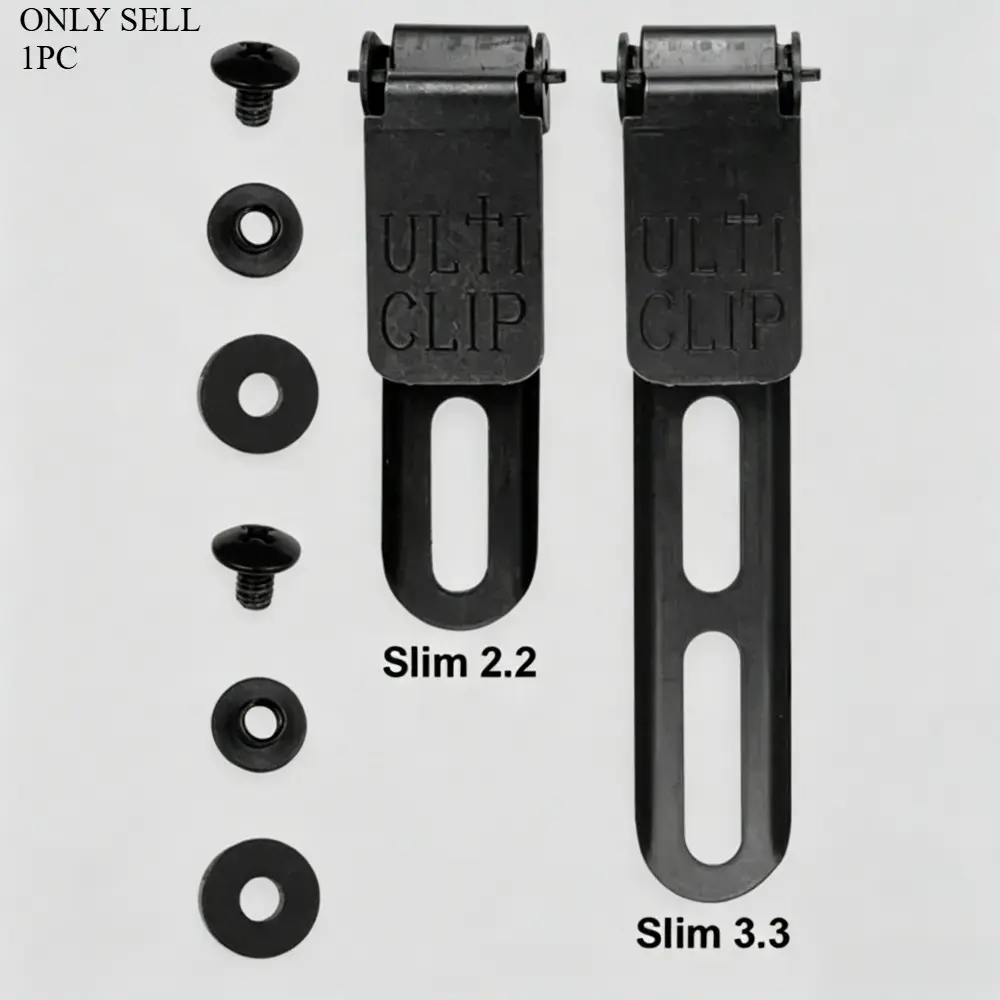 Ulticlip Waist Clip, K-sheath Waist Clip, Kydex K-clip, Waist Clip, Stainless Steel Multi-purpose Clip, DIY Tools