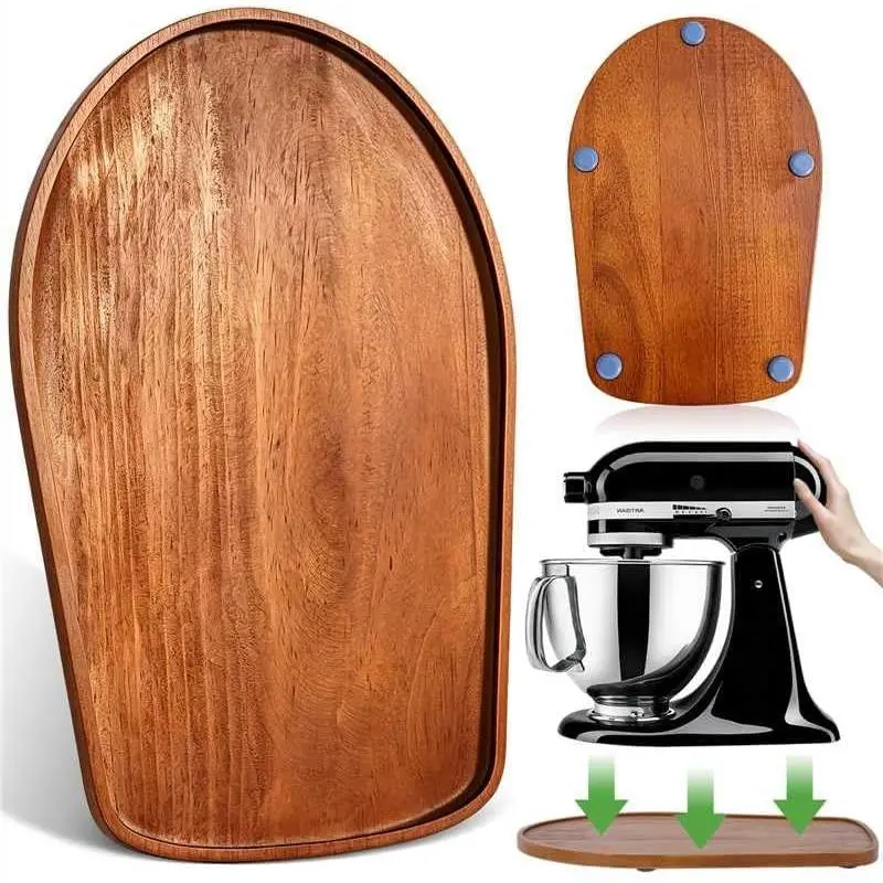 Mixer Slider Mat for Tilt  Kitchen aid 4.5-5Qt Stand Mixer,  Mixer Slider Pine , 5 count Appliance Slider, Kitchen aid Accessories and Attachments Moving Tray for Artisan Series
