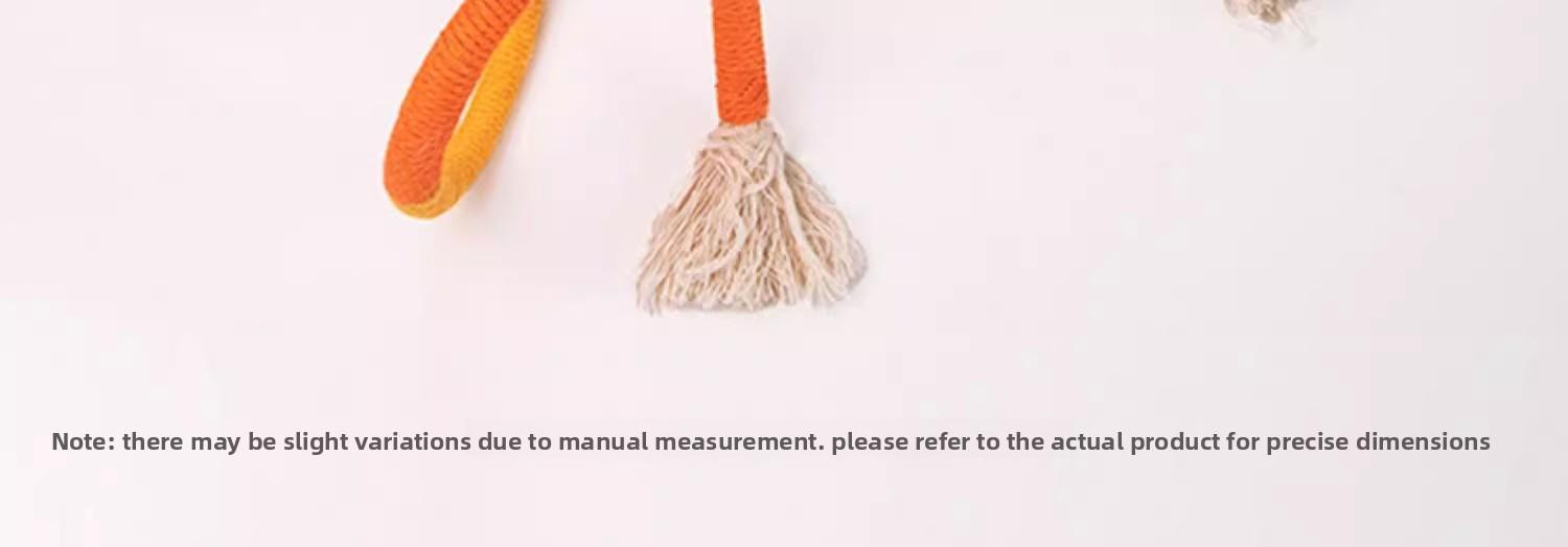 Cat Teeth Cleaning Chew Rope Toy, Durable Boredom Relief Interactive Cat Toy for Kitten