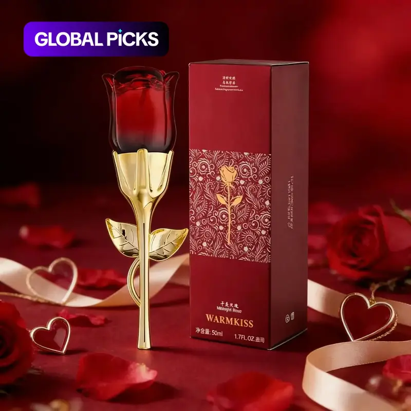 50ml Midnight Rose Perfume for Women, Long-Lasting Eau de Toilette Women's Perfume, Elegant Floral Scents Perfume, Gift for Girlfriend #TOP PICKS