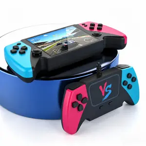 New Dual Player Handheld Game Console, 3.8 Inch HD Color Screen, Long Battery Life, Classic Retro Games, Ideal for Students, Parents, Family Fun, Handheld Gaming Console