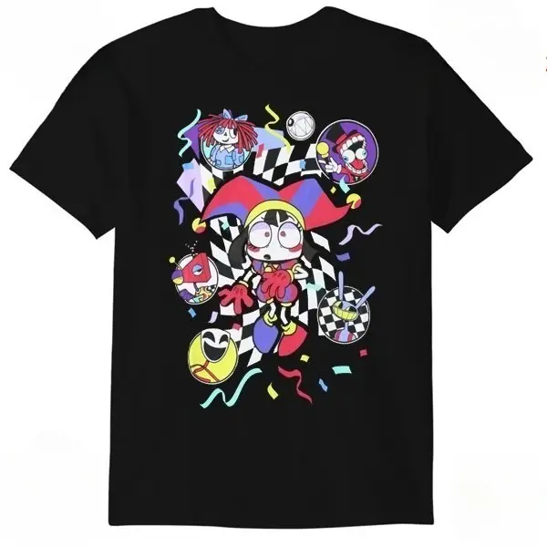 The Amazing Digital Circus Characters Group Graphic Tee |   S5XL