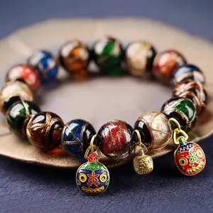 Perfect Harmony Glass Bead Bracelet - Fashion Costume Jewelry Bracelet for Boosting Wealth, Good Fortune, Social Connections, Bracelets