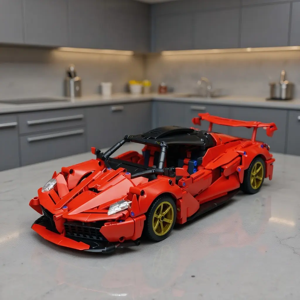 2026 New Hot Technology Classic Sports Car Building Blocks Model Toy, Birthday Gift Set, Christmas Gift, Men's Trendy Toy