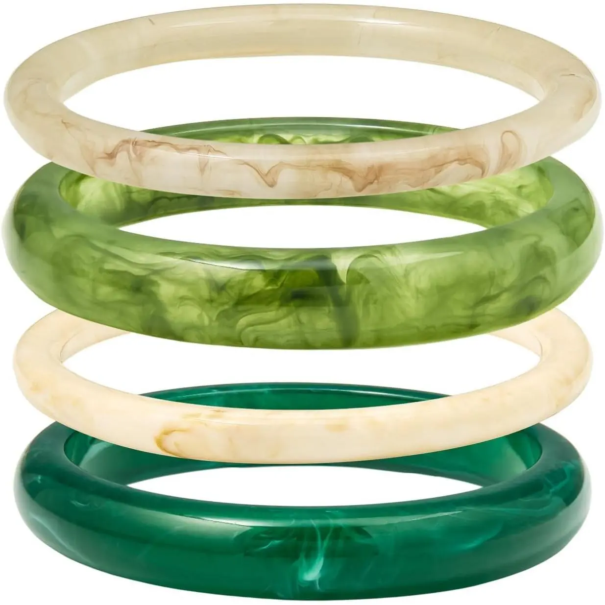 Bangle Bracelets For Women  Chunky Bangles | Colorful  Bangles, Faux  Thick Bangles, Y2k Summer Accessories, Stacking