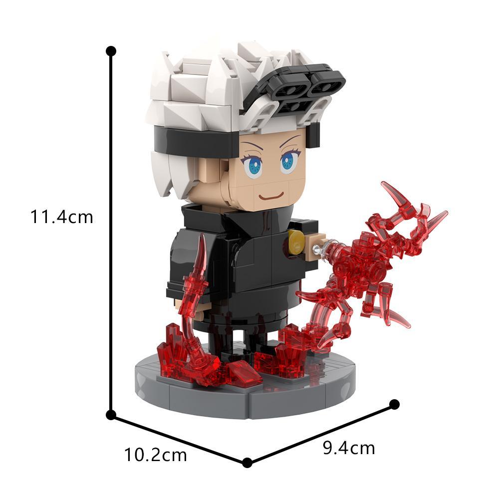 MOC Building Blocks Kit Cartoon Figures Characters Bricksheadz Collection Bricks Model Horror Movie Characters Assemble Toy Gift popular