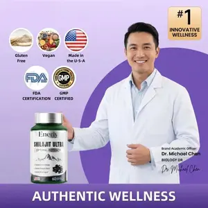 Brain Supplement Alpha Brain 30 Count for Memory Clarity Cognitive Improvement with L Arginine Shilajit Pomegranate Men Women