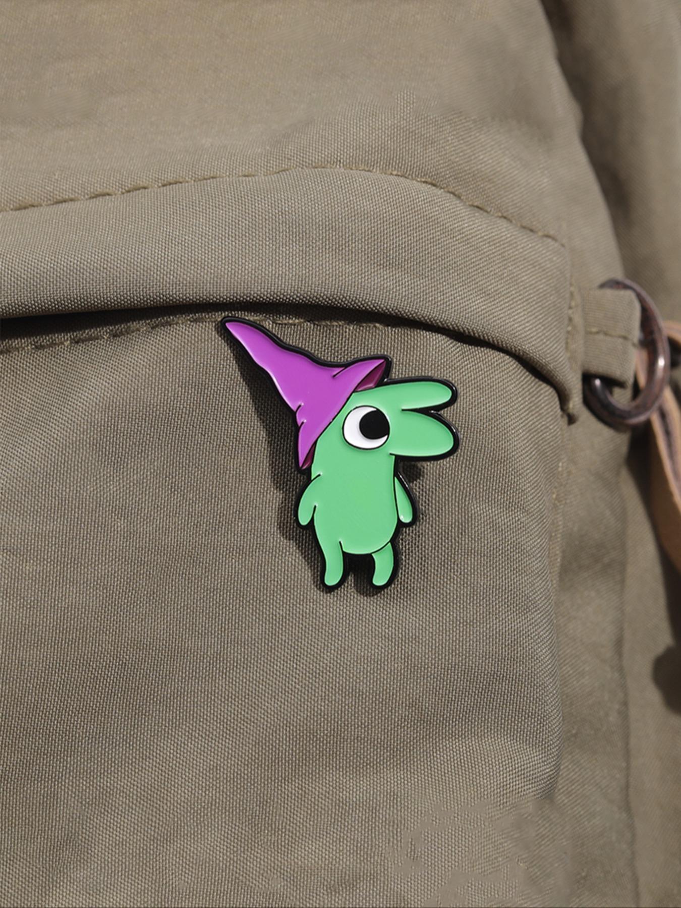 Cute Cartoon Animal Design Brooch, Hat Pins, Rooster Hat Pin, Fashion Alloy Badge for Daily Clothing Decor, Trendy All-match & Exquisite Brooch for Birthday Gift, Fashion Accessory