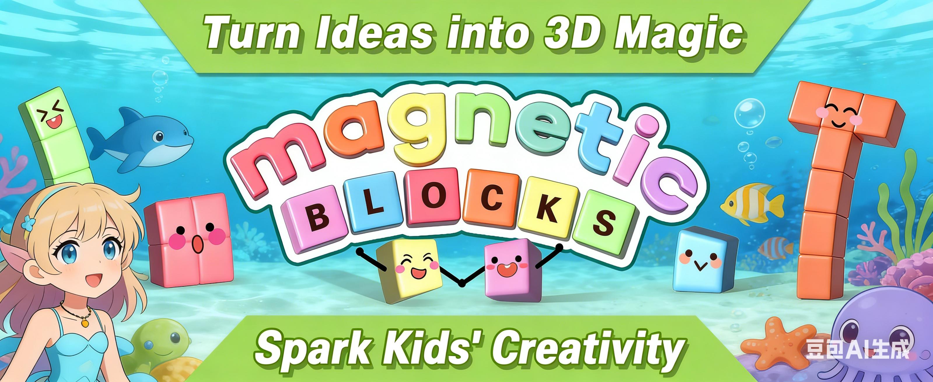 Magnetic Blocks for Toddlers Toys, Magnetic Building Cubes Toy for Sensory STEM Autism Education Preschool, Sensory - Montessori - Autism - Magnetic Toys for Kids Ages 3-5 4-8