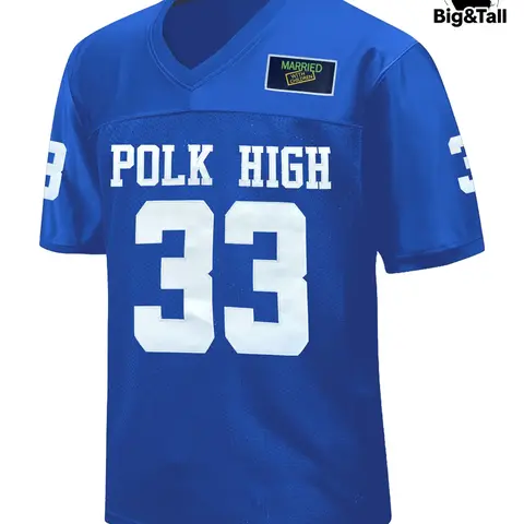 【Plus Size】Men's Letter & Number Patched V Neck Football Jersey, Football Shirts, Sports Clothing, Loose Sporty Short Sleeve T-shirt for Daily Wear, Casual Comfy Men's Top for All Seasons