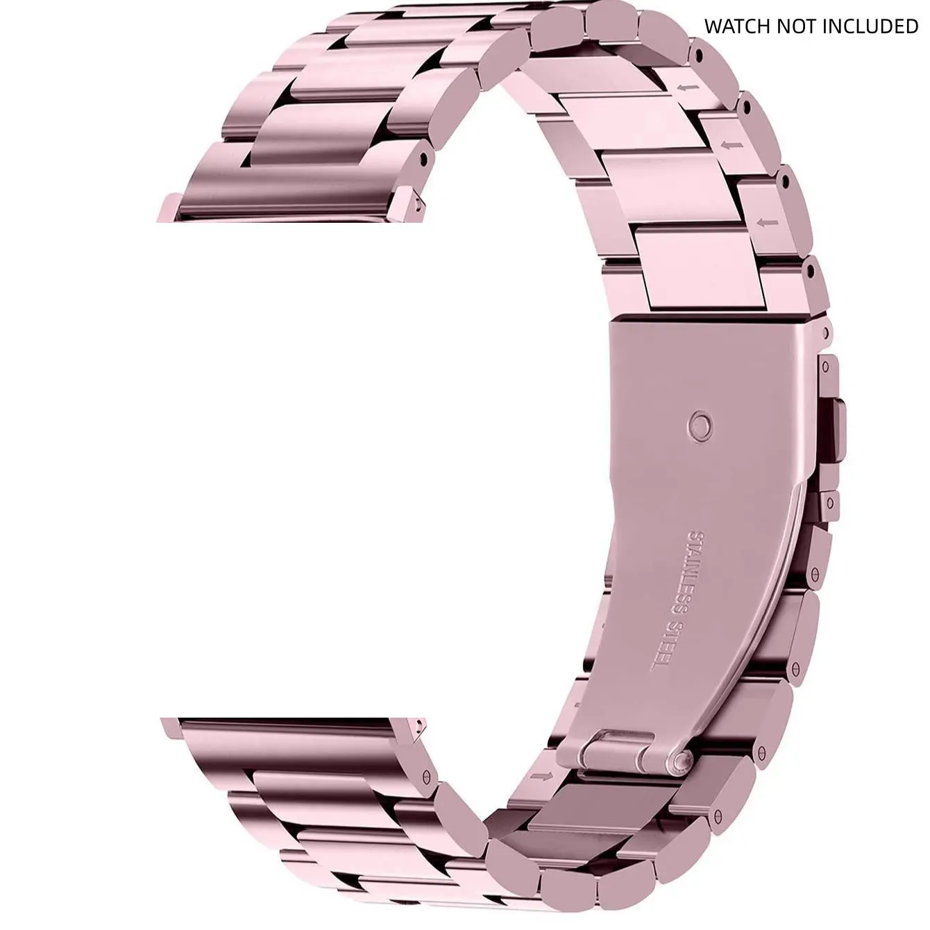 1PC Sanzhu stainless steel Adjustable watchband, Smartwatch Compatible Bands, compatible with Apple Watch 38/40/42/44/45/49mm Series Ultra/SE/10-1, unisex stainless steel smartwatch replacement straps, only includes the band