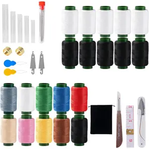 55 count Sewing Kit for Adults & Beginners, Steel  for Hand Sewing, Accessories and Supplies,  and Thread Kit for Hand, , Travel & Clothing Repair