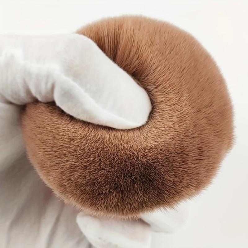 Extra Large Body Makeup Brush, 3-Inch Wide Head, Quick Full-Body Application, Soft Synthetic Fiber, Multitasker Brush, Perfect for Foundation, Loose Powder, Contouring, Bronzer Brush, Contoured Foundation Brush