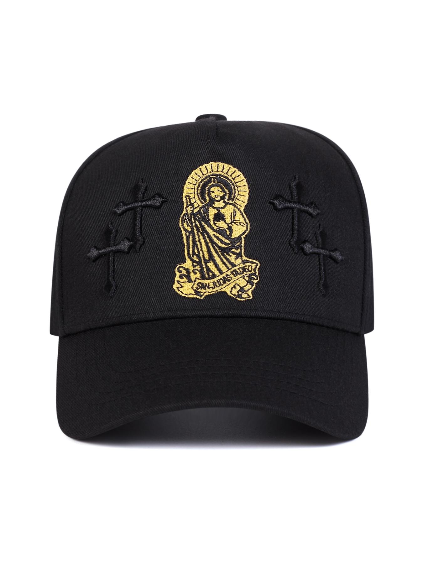 St Jude Snapback Hat, High Quality Comfortable Fit, Durable Design, Adjustable Size for Perfect Comfort, Fashion Essential Accessory, Fitted Snapback Hats