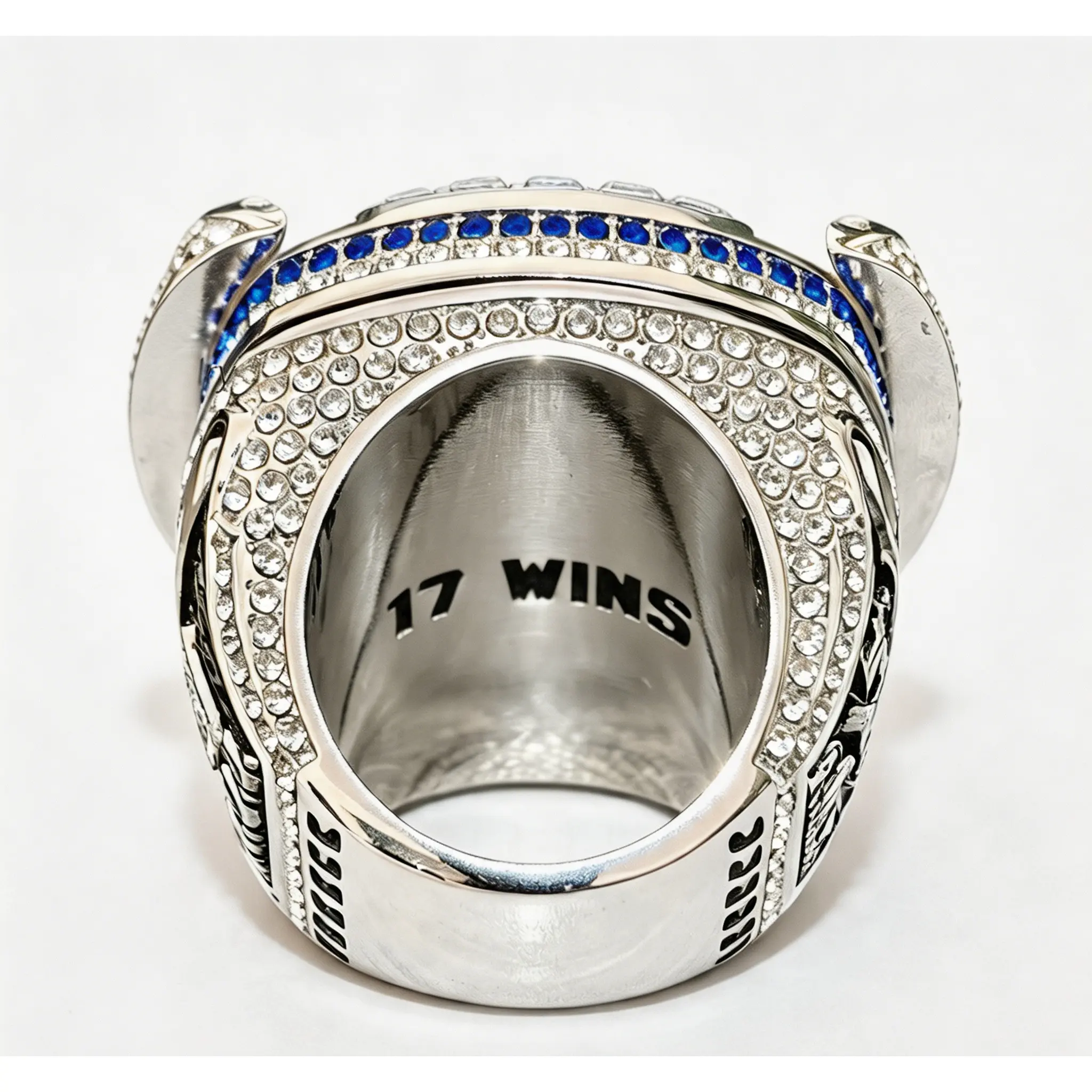 2026 Seattle Football Championship Statement Ring for Male Fans, Split Version with Flip-Up Wing Fins & Jersey Number 9 11 14 21 Details, Sparkling Crystal-Studded Fashion Jewelry Band, American Football Fan Accessory for Game Day Daily Wear Birthday Gift