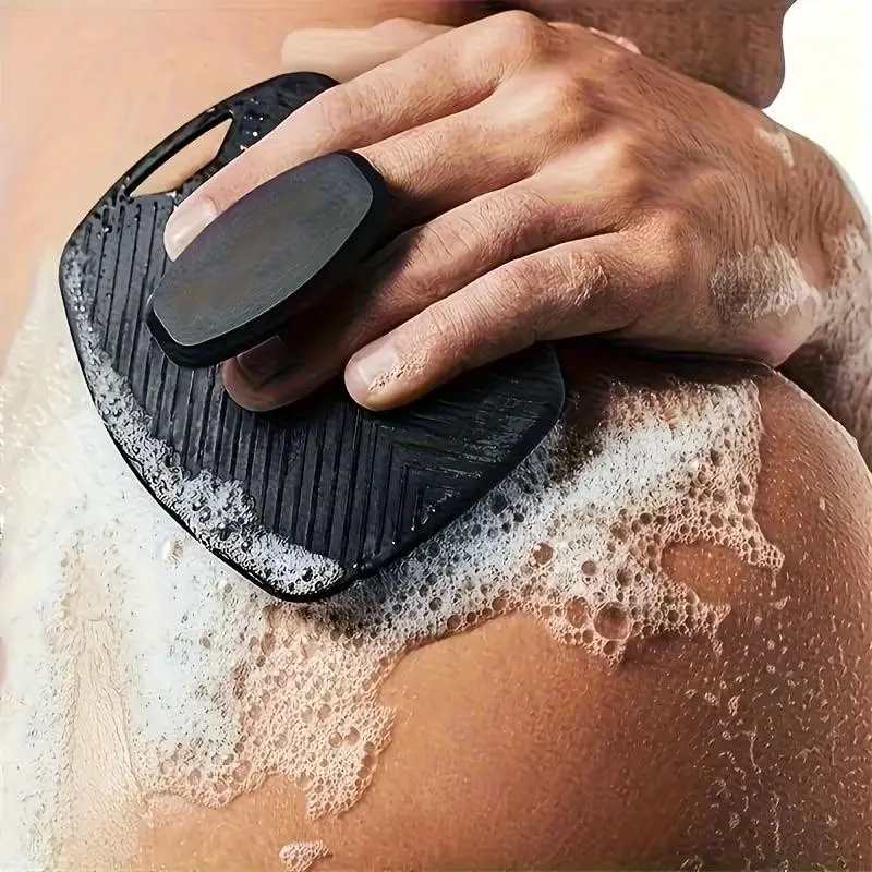 Soft Silicone Body Exfoliating Pads, Comfortable Body Skin Bath Scrubber, Non-Slip Grip, Easy Clean, Unisex, Essential Bathroom Tool, Personal Care Product, Exfoliating Back Scrubber
