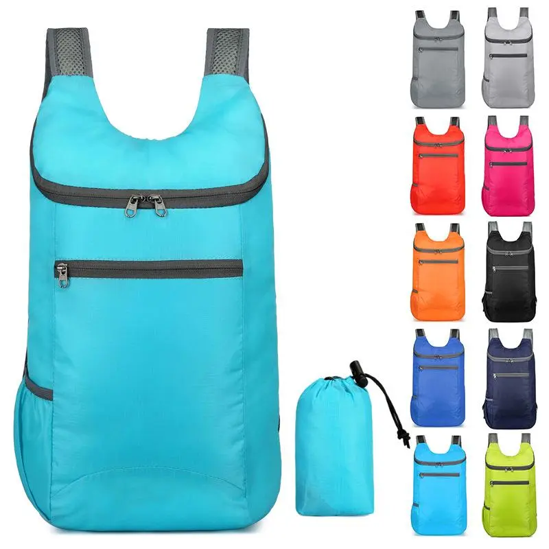 Foldable Multi Functional Hiking Trekking Rucksack for Adults - Lightweight Water-Resistant Backpack with Foldable Shape, Easy Storage & Carrying, Large Capacity for Climbing, Daily Casual Outing