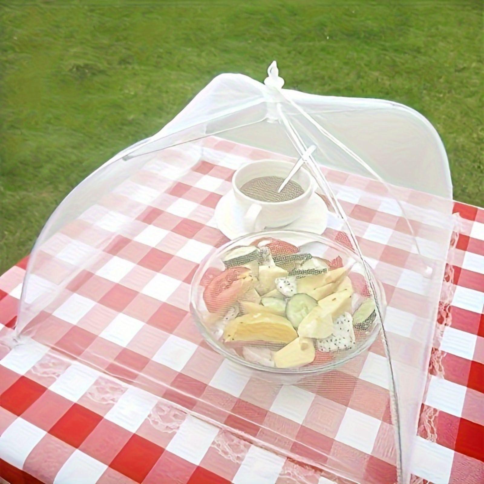 Foldable Mesh Food Cover, Lightweight Portable Food Tent, Picnic Supplies, Ideal for Outdoor Picnics, BBQs & Parties, Covers for Food Containers Foldable Mesh Food Cover, Lightweight Portable Food Tent, Picnic Supplies, Ideal for Outdoor Picnics, BBQs & Parties, Covers for Food Containers