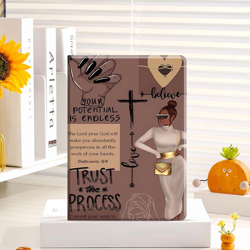 Fashionable Tablet Case, Tablet Casing, Full Body Shockproof Tablet Protective Cover, Stylish Tablet Protector Compatible with iPad Mini 4/5/6, iPad 5/6/7/8/9/10th