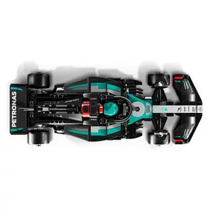 Classic F1 Formula Racing Block Model, Speed Champions Mercedes-Amg F1 W15, Detailed Collectible Toy, Perfect Gift for Fans and Enthusiasts