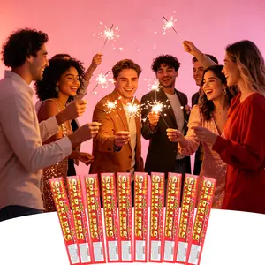 100pcs 12in Sparklers Sticks for Wedding Send-Off, Birthday Party , Festival & Event
