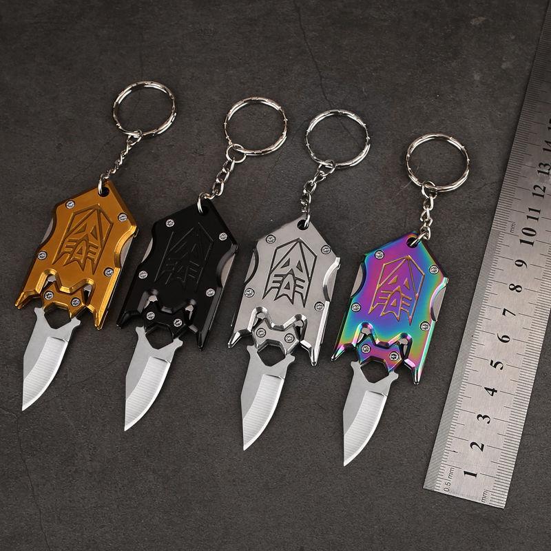 Mini Keychain Pendant, Transformers Pocket Knife For Carrying Around, Multifunctional Utility Knife For Opening Packages And Boxes