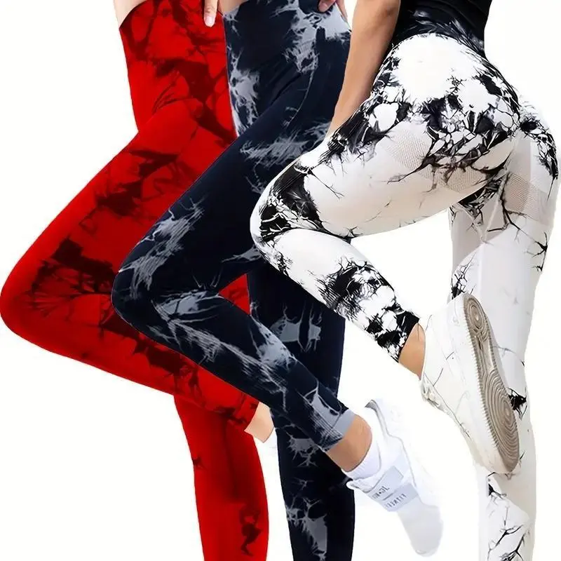 Women High Waist Yoga Pants Gym Workout Running Leggings