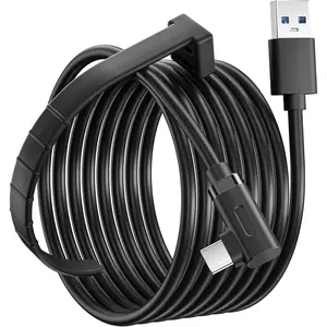 Link  16 FT Compatible with Oculus/  3, Quest2/Pro/Pico 4 Accessories and PC/SteamVR, High Speed PC Data Transfer, USB 3.0 to USB C  for VR Headset