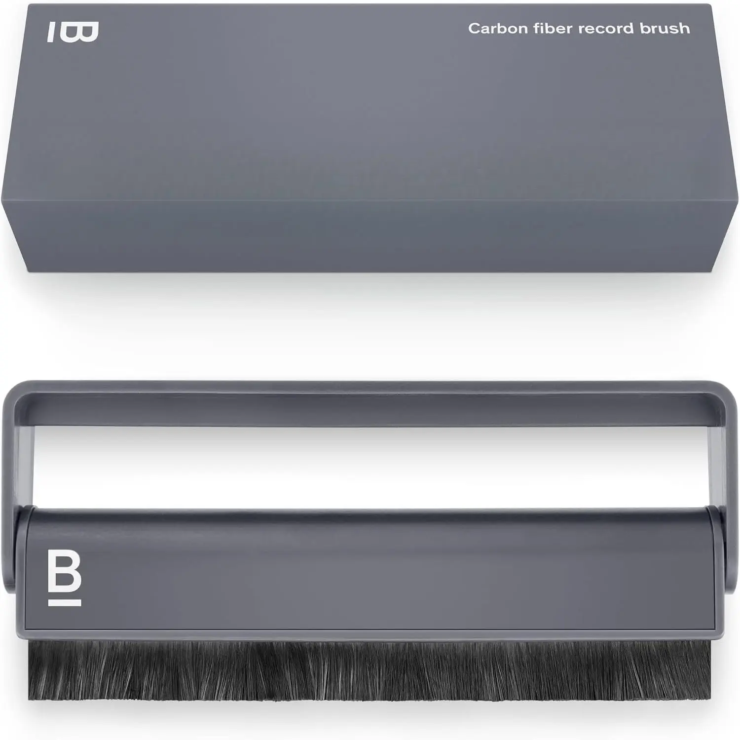 Carbon Fiber Anti-Static Vinyl Cleaning Tool - Single Unit Record Cleaner Brush for Record Player Accessories