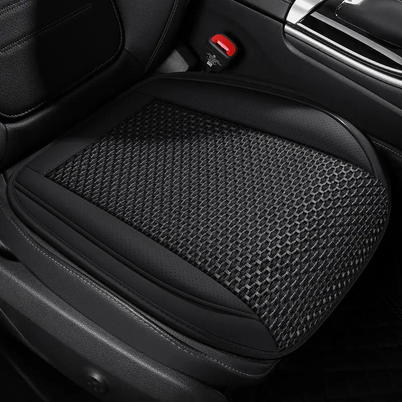Multi-functional Ventilated Car Seat Cushion. Integrated breathable construction for heat relief. Non-slip fixation ensures durability. Fits various passenger vehicles and trucks, must-have summer driving accessory, Car Seat Cushions For Driving.