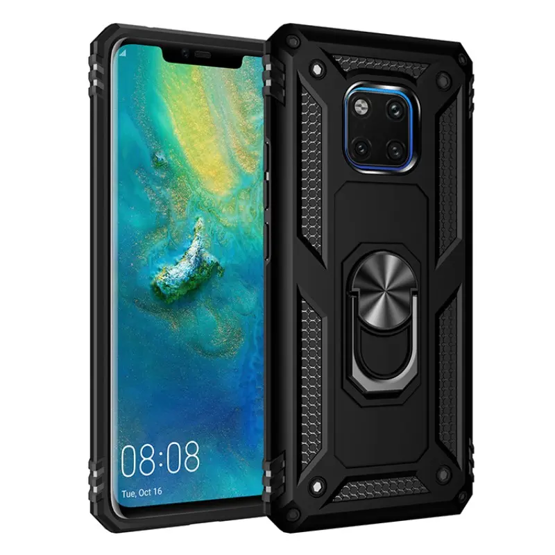 Phone case for Huawei Mate 20 Pro, Anti-Drop Dustproof Waterproof Fingerprint Resistant, with Magnetic Rotatable Stand for Mate 20 Pro Protective Cover