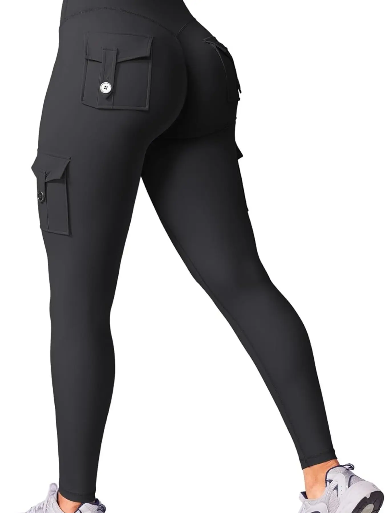 Women High Waisted Cargo Leggings Multi-pocket but crunch Butt Lifting Tummy Control Shaping Training Yoga Gym Fitness Tights summer travel essentials camping essentials An ideal choice for Thanksgiving and Halloween and a great Christmas gift for girls.