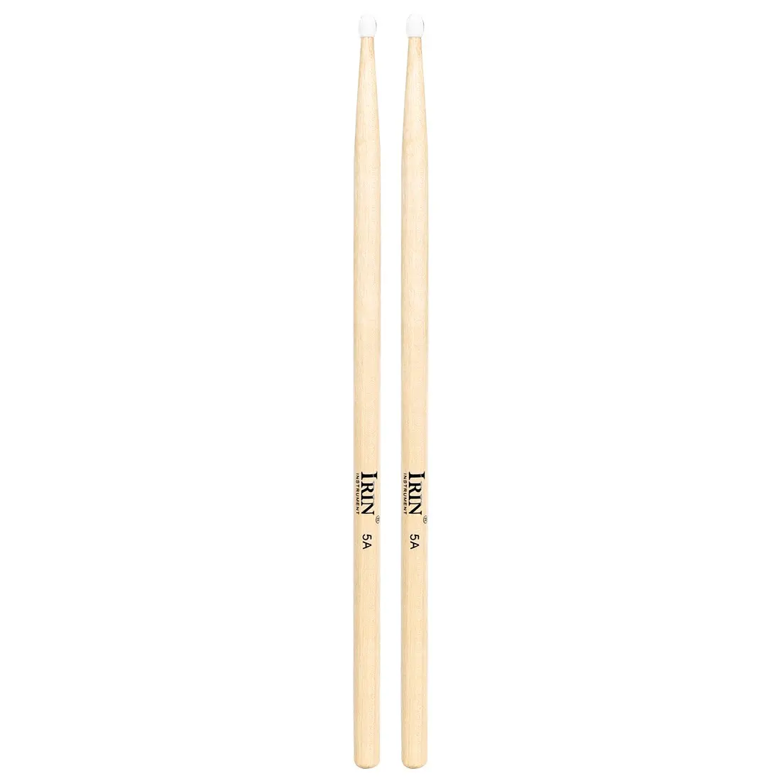 Irin Love Run 5a Drumsticks, Maple Wood Head, Md148 (pair), High-Quality Durability Drumming Accessories, Perfect for Professional Musicians