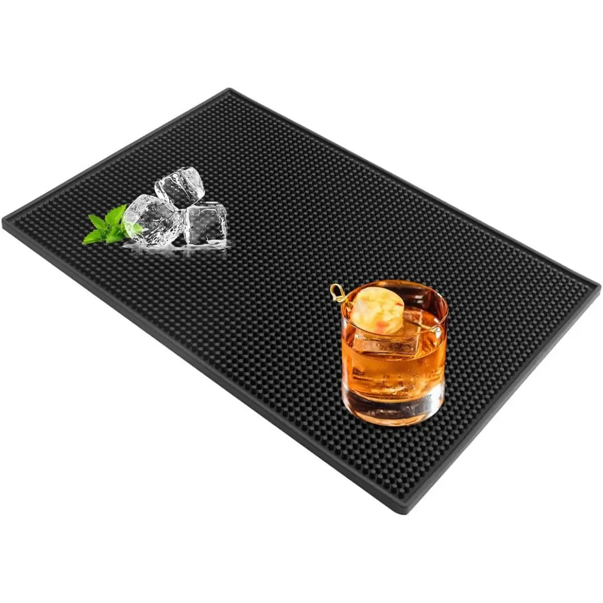 Bar Coaster (45x30x0.8cm), Traditional Style Wine Glass/water Glass Coaster, Made in Guangdong, China, Ideal for Home Decor