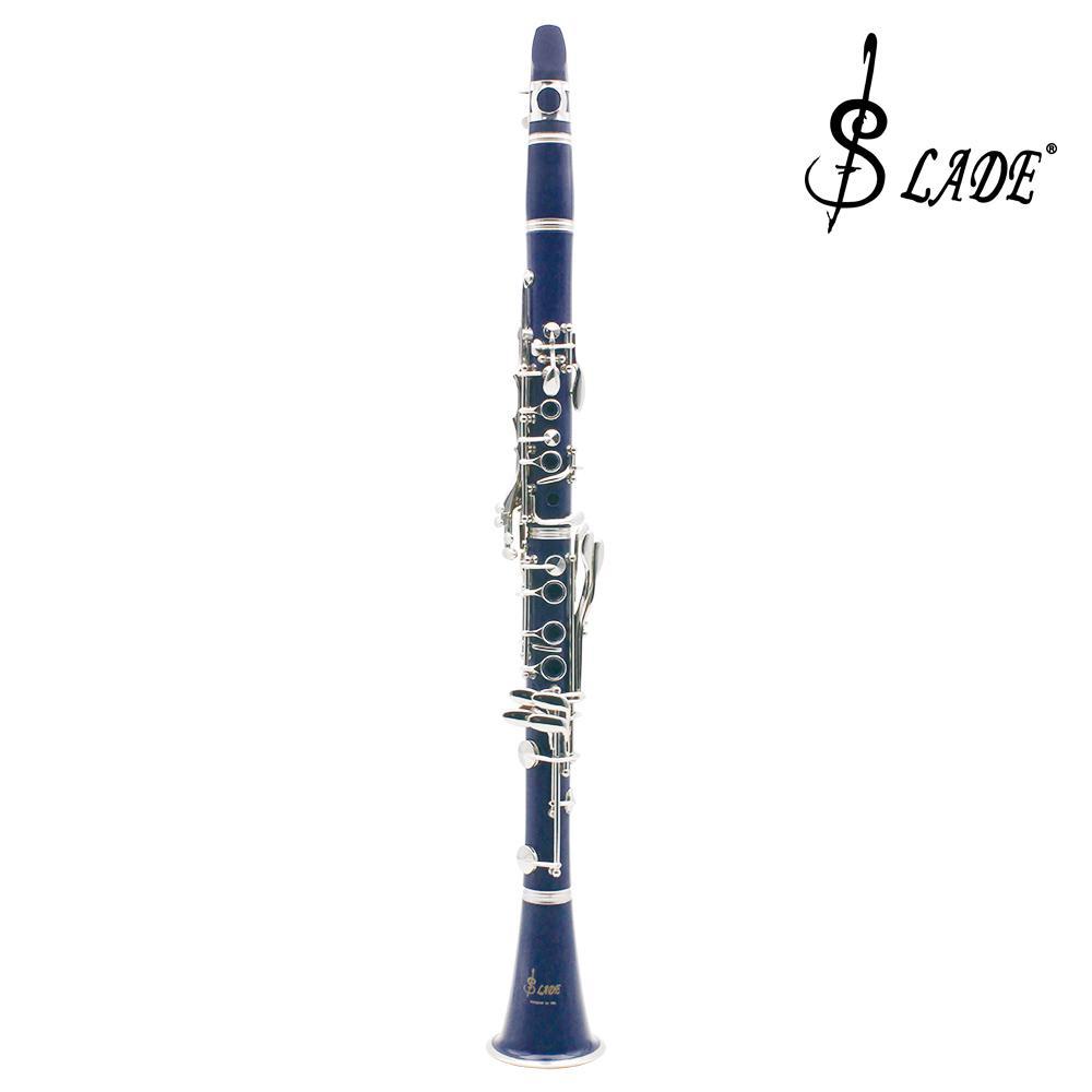 Bb Clarinet, 17 Nickel Keys Bb Clarinet, Woodwind Instrument for Students, Musical Instrument for Beginners, Music Accessories