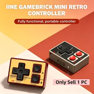 2026 New IINE Mini Wireless Controller, Phone Game Controller, Bluetooth Remote Controls Compatible with iOS & Android, Multi-Function Clicker for TikTok, E-Book, Music, PPT & Selfies, Portable Must-Have Gift