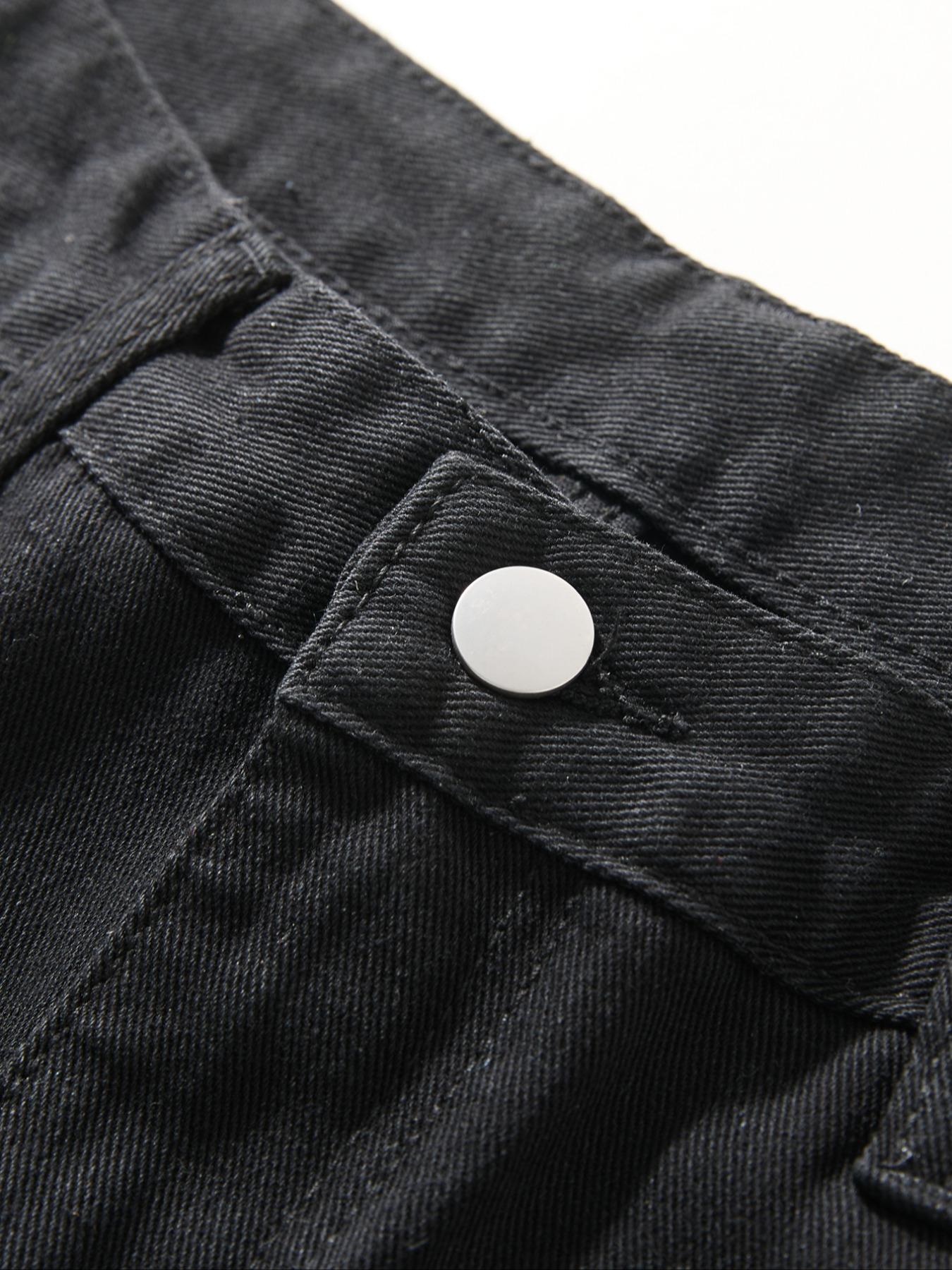 Men's Ditsy Floral Print Denim Shorts, Loose Casual Comfy Jean Shorts for Summer, Fashion Men's Bottoms for Daily Wear, Cotton, Casual Relaxed Shorts