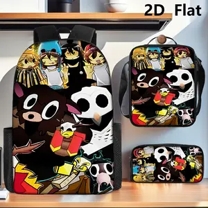99 Nights in the Forest Deer 3pcs Backpack Set |   Oxford Cloth Backpack+Crossbody+Pencil Case |   Adjustable Straps+Hand-Washable |   for School, Hiking& Outdoor Sports |   Ideal Christmas Valentine Gift