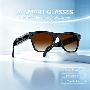 2026 Novel Xkone Smart Camera Glasses, 8mp Pixel, Photo Video Audio, Bluetooth-compatible V5.3, WiFi Transfer, 290mah Battery, Lightweight Frame