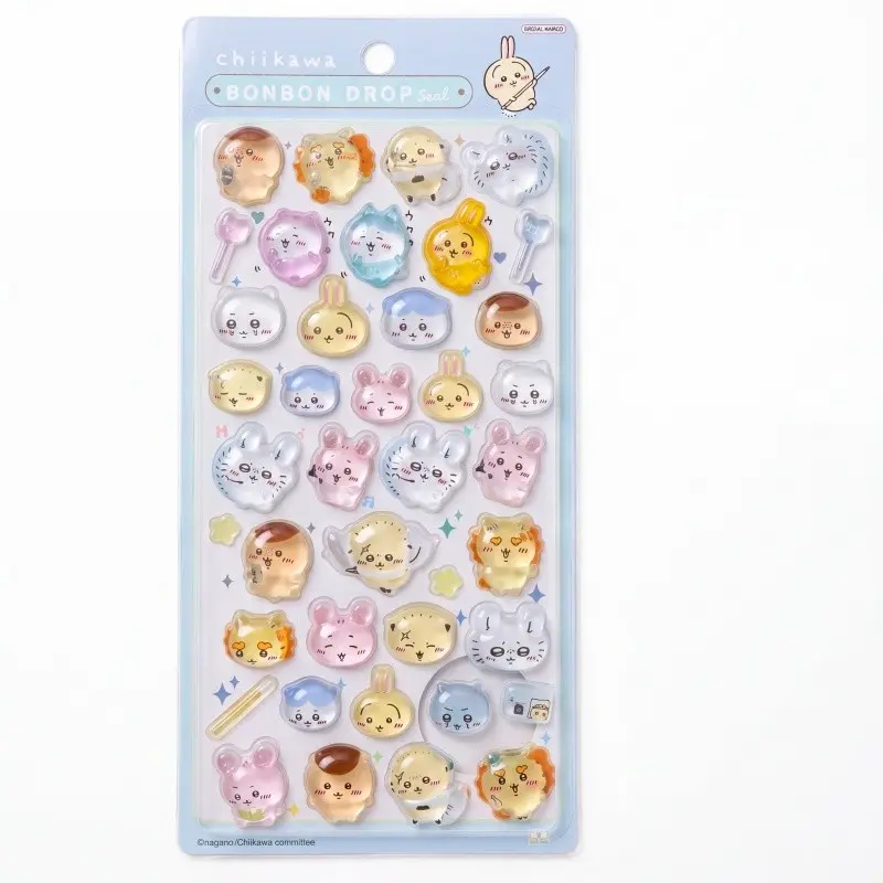 New 3D Sticker Set, Crystal Embossed Stickers, Solid Stickers, Phone Case Stickers, Cute Animal Stickers, Kids Collection, Birthday Gift