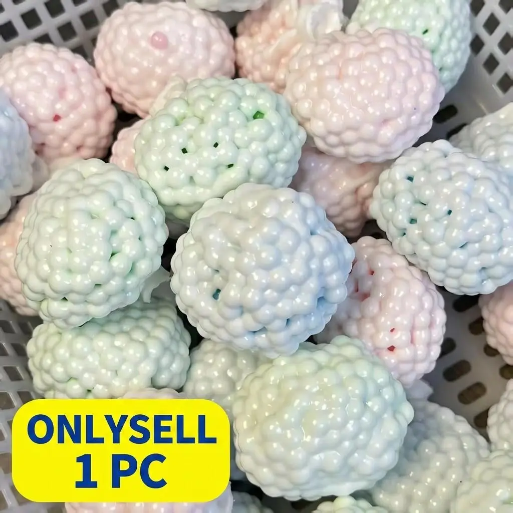 Crunchy Bead Stress Ball Squishies –– Squishy Fidget Satisfying Sensory Fidget for Squeeze Stress Relief & Relaxation | Perfect ASMR Toy for People | A Thoughtful DIY Christmas Gift
