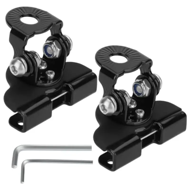 2 Piece Car Grill LED Light Base Mount Bracket, Adjustable Angle Spot Light Holder, Universal Fit for Cars, Trucks, Utv, Suv, Car Accessory, Vehicle Mount