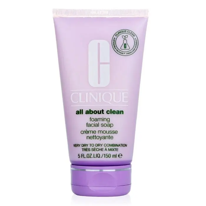 CLINIQUE Pure Transparent Foam Facial Cleansing Milk Hydrating