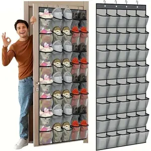 Hanging Door Storage Organizer, Multifunctional Wall Hanging Pouch, Large Capacity Storage Bag for Home Household Supplies