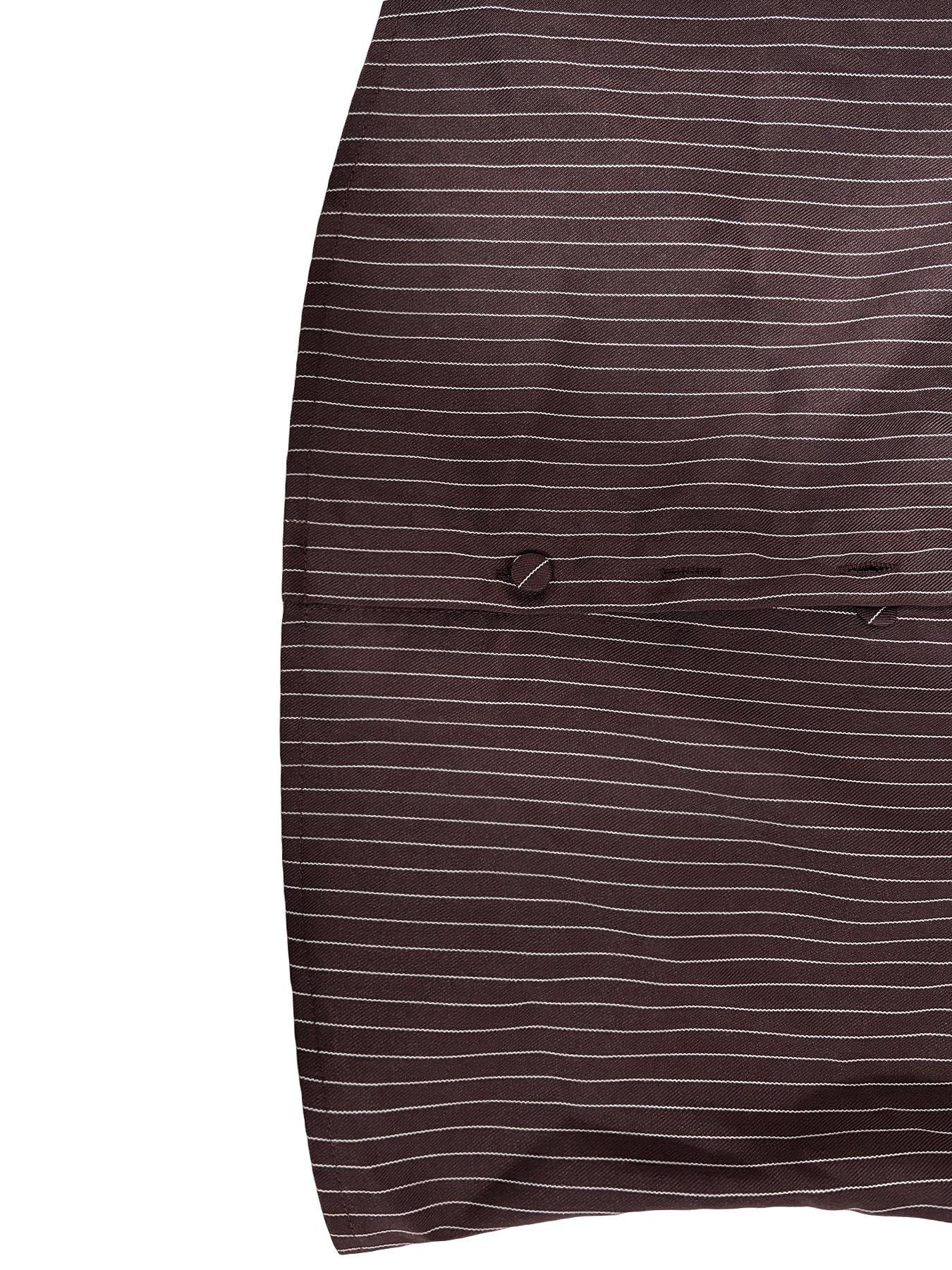 Women's All-Over Striped Print Button Front Blouse, Casual Long Sleeve Top for Spring & Fall, Ladies Clothes for Daily Wear, Casual Fashion Shirt