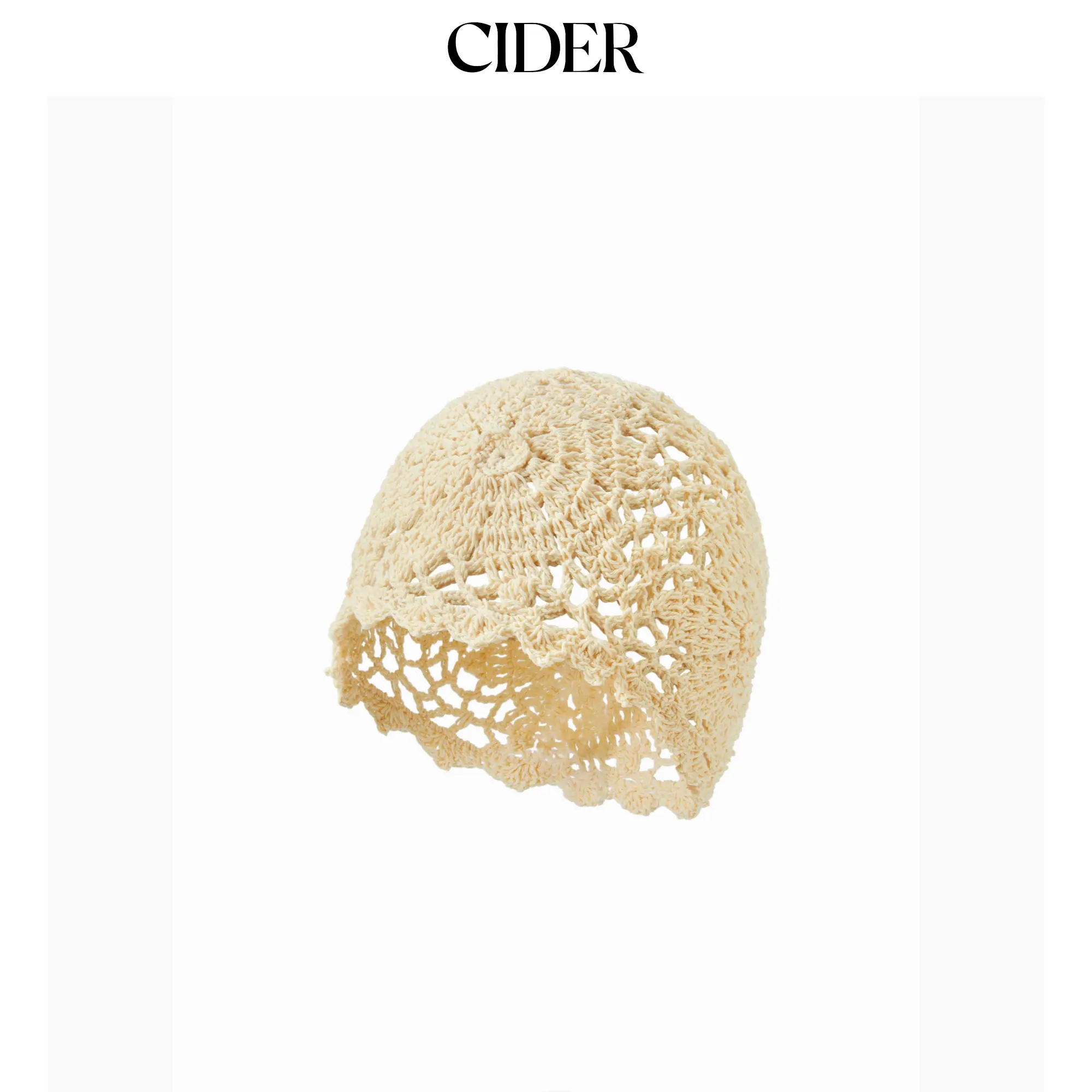 Cider FLORAL KNITTED HAT