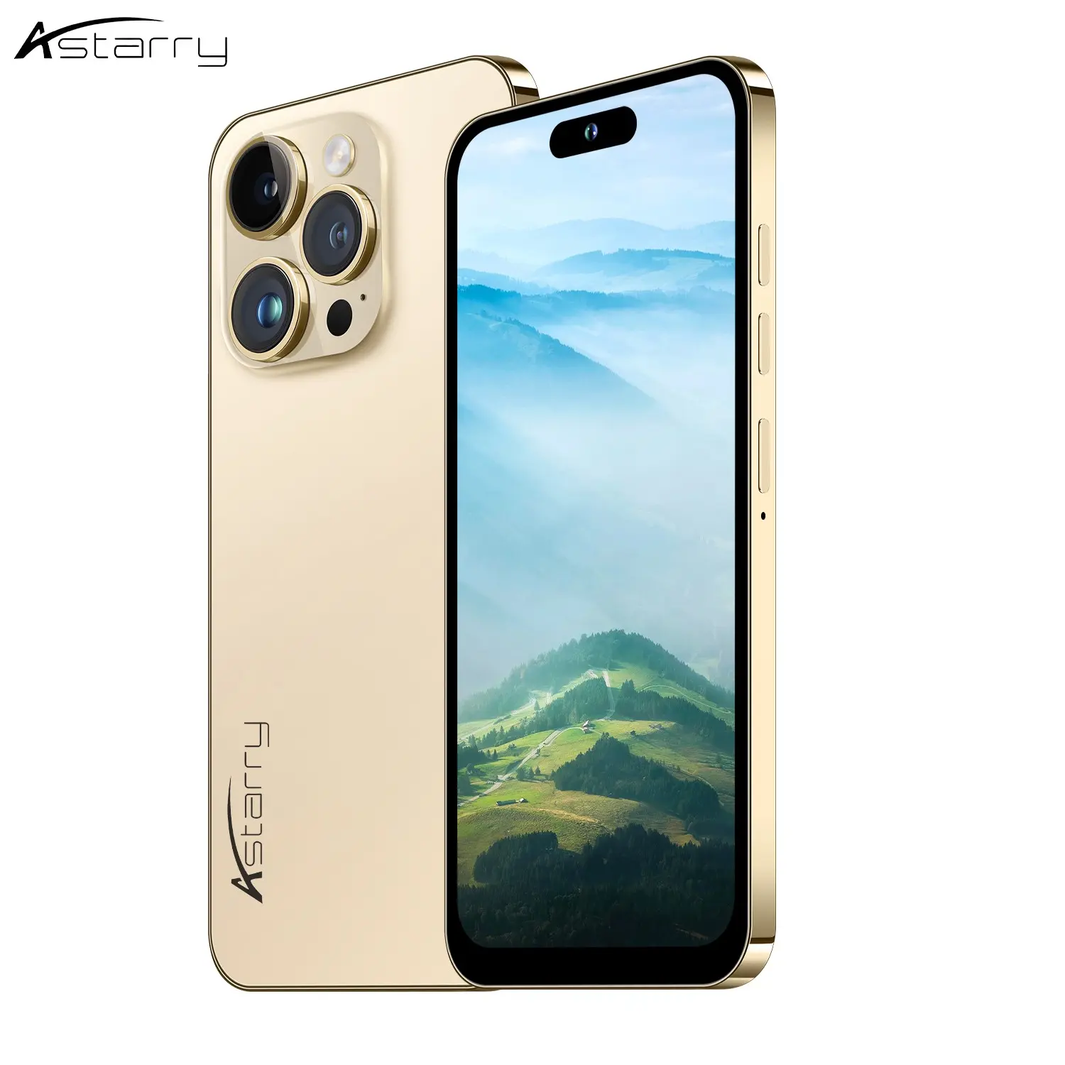 Astarry 6.56-Inch 16 Pro Max Smartphone, 3gb+64GB RAM, Dual Sim, 4g Network, Android Os, Ideal for Home Office Use
